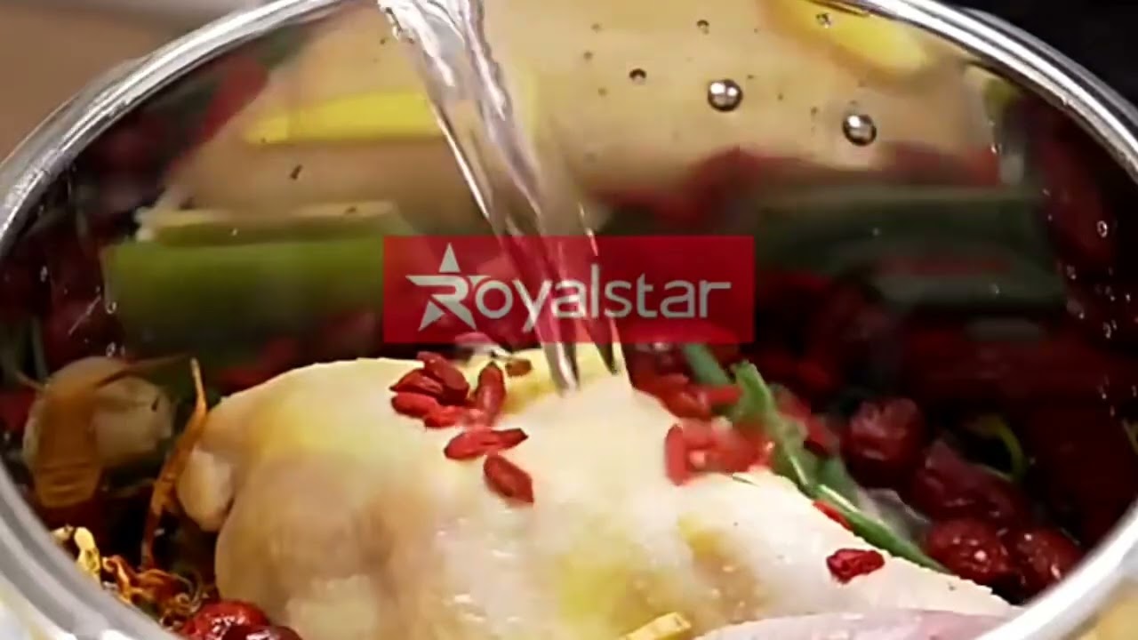 Royalstar Panci Presto Stainless Steel 4L/8L/12L Liter Panci Steamer Panci Kukusan