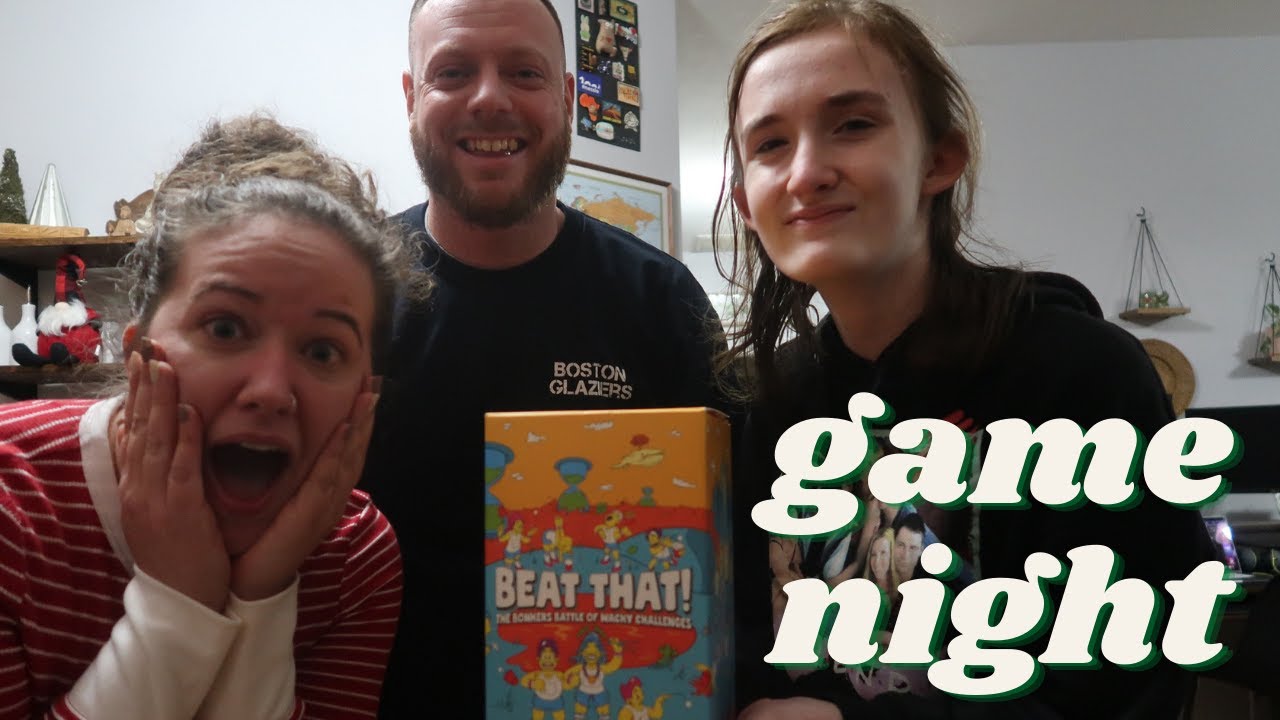 the most fun game night we've ever had  beat that: the bonkers battle of  wacky challenges 