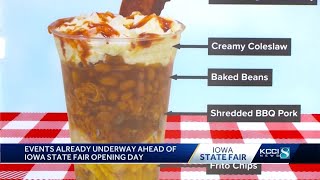 Preparing for opening day at the Iowa State Fairgrounds