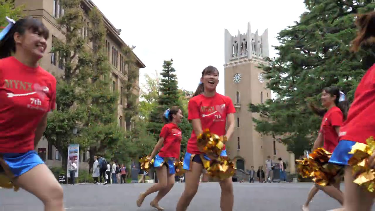 早稲田文化芸術週間2018 You Can’t Stop the Beat 早稲田大学チアダンスサークルMYNX