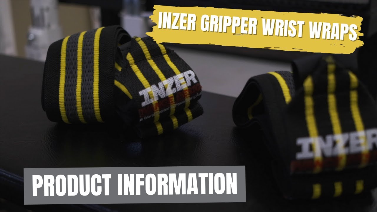 Inzer Gripper Wrist Wraps Product Information YouTube