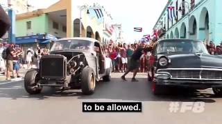 F&F 8 Behind The Scenes Footage In Cuba