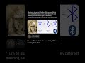 The Hidden Meaning Behind The Bluetooth Logo 👀