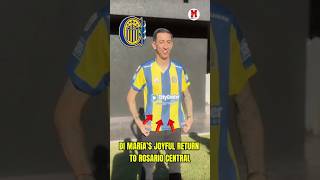 Ángel Di María is back where it all started ⚽️🙌 #DiMaria #AngelDimaria #Argentina #Soccer