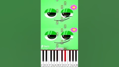 Incredibox Sprunki - PROTON DISCO Animation meme #sprunki (@Secktoon) - Octave Piano Tutorial