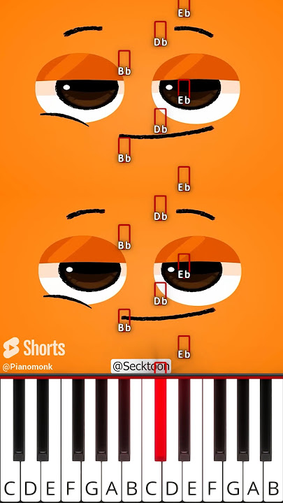 Incredibox Sprunki - PROTON DISCO Animation meme #sprunki (@Secktoon) - Octave Piano Tutorial