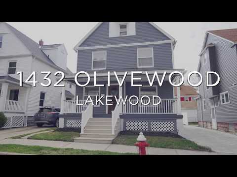 1432 OLIVEWOOD AVE, Lakewood, OH home video tour