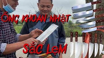 Dao thép ống khoan nhật lên ngôi, dao Đa Sỹ vẫn giữ vững niềm tin với khách hàng