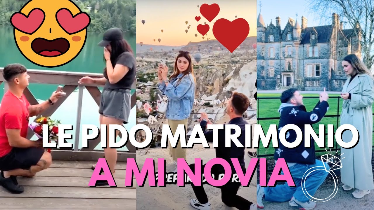 💍 ¡SORPRESA! Le Pido MATRIMONIO a Mi NOVIA en Público 😱❤️