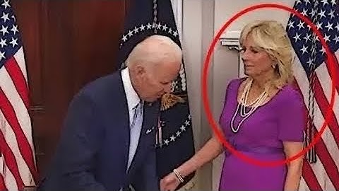 Joe Biden struggles to get his jacket on before dropping his sunglasses😎😎