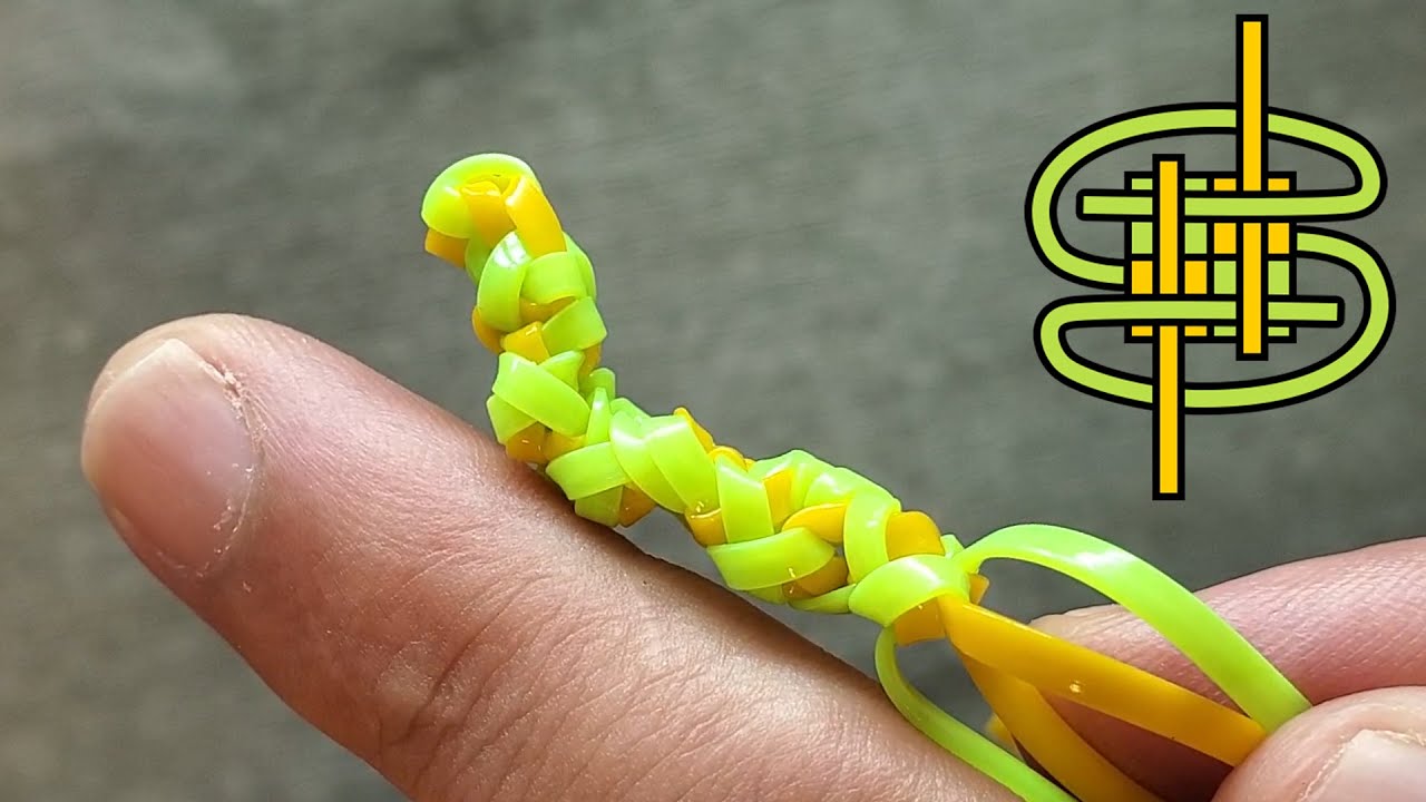 How to make the Caterpillar Box Stitch Lanyard