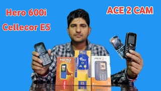LAVA HERO 600i ₹- 900💥 CELLECOR E5🔥 iTEL ACE 2 CAM ₹- 1000/- Full Unboxing Vedio First Impressions 🔥 screenshot 3