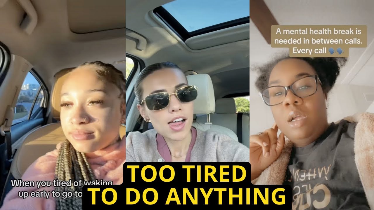 Everyone Is Mentally & Physically Exhausted From Working | TikTok Reacts To Overworking