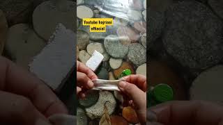 Buat slime dari busa/styfoam dan minyak kayu putih