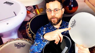 I REPLACED ALL MY DARBUKA SKINS | ⚙️Tuning - ✅Tips - 🎙Sound Test | Omar Kattan