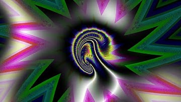 Abstract video synthesis loop 4K 60fps 144secs hwyl 043