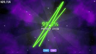 Perfect Circle Game Glitch | 99.9% Triangle