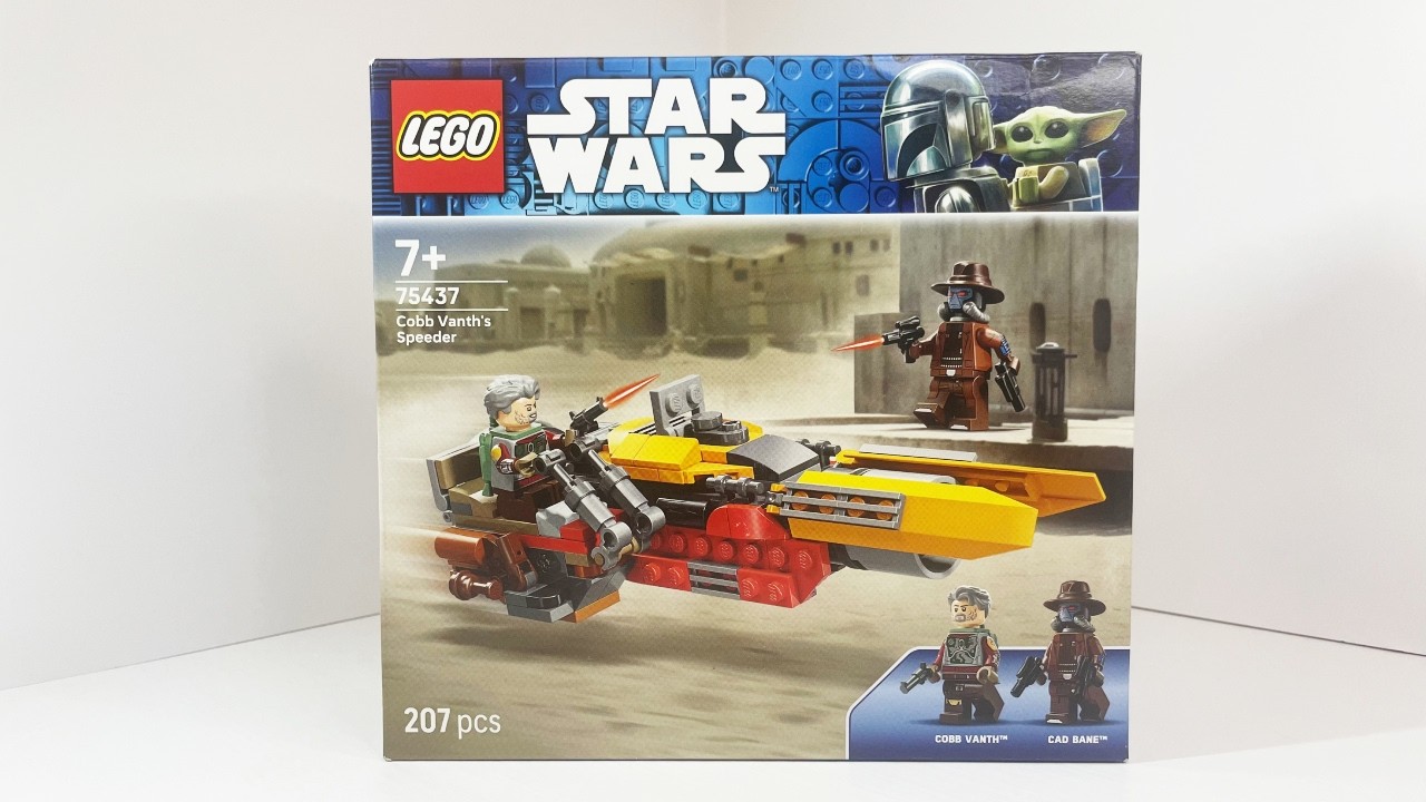 Lego Star Wars Cobb Vanth’s Speeder (75437) | Speed Build