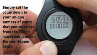 Tikker -- The wrist watch that counts down your life! by Rebecca DeRosa