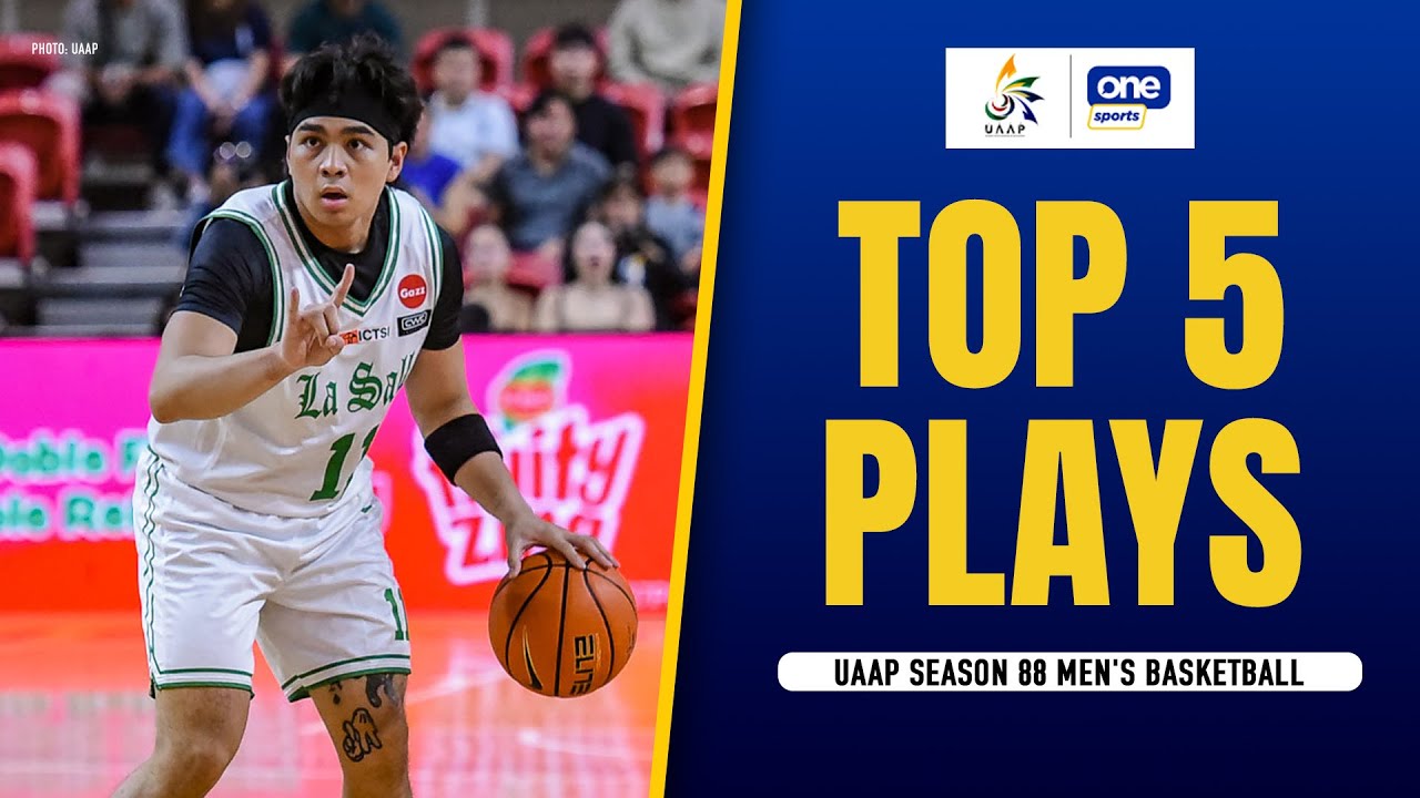 TOP 5 PLAYS | UAAP SEASON 88 MEN’S BASKETBALL | OCT 12, 2025