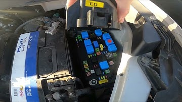 Where is Fuse Box Under the Hood in Ssangyong Korando III ( 2010 – 2016 ) - Find Fuse Box