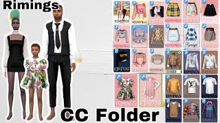 Rimings CC Folder   Download l 200  Free Items ✨l The Sims 4