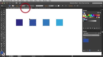 Adobe Illustrator "Color Swatch CC Libraries" NSL WEEK 241