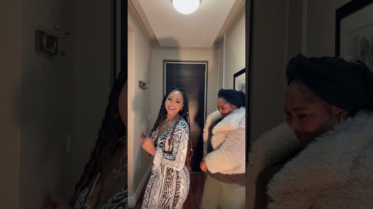 REGINA DANIELS SHOWS HER MOTHER TRENDING DANCING STEPS