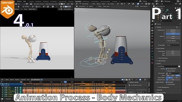 Blender 4 Animation Tutorial: Introduction to Body Mechanics Part 1