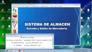 Sistema de almacen en vb.net con sqlserver