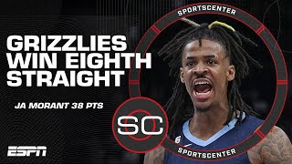 Ja Morant's POSTER dunk caps off 8-game win streak for surging Grizzlies | SportsCenter screenshot 5