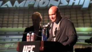UFC 149 Calgary Press Conference Highlights