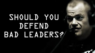 Should You Defend Bad Leaders To Your Team? - Jocko Willink