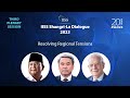 Iiss shangrila dialogue resolving regional tensions