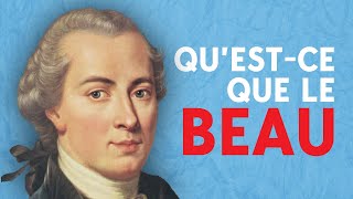 KANT  La beauté