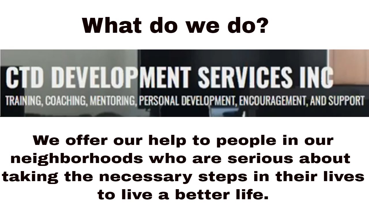 What Services Does CTD Development Services Inc Provide? - YouTube
