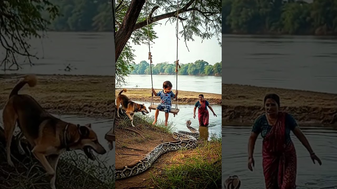 A Mother’s Nightmare & A Hero Dog’s Bravery. 🐕🆘