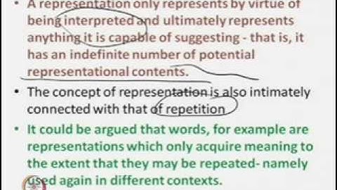 Mod-02 Lec-15 Representation Part 1