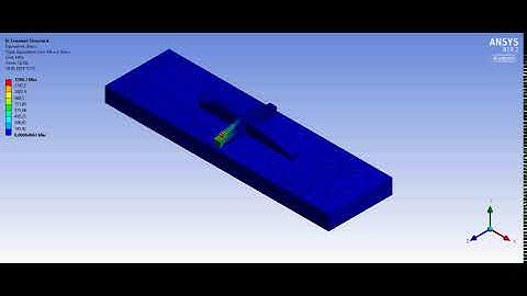 Residual stress distribution of sample P4D2