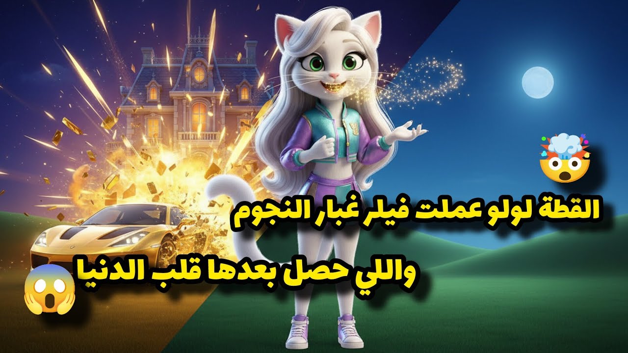 القطه لولو عملت فيلر غبار النجوم 