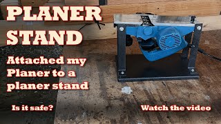 Portable Planer Stand