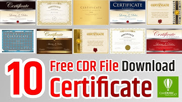 Certificate Design Kese Banaye | Certificate Design Corel Draw File Download | Tech of Jalal