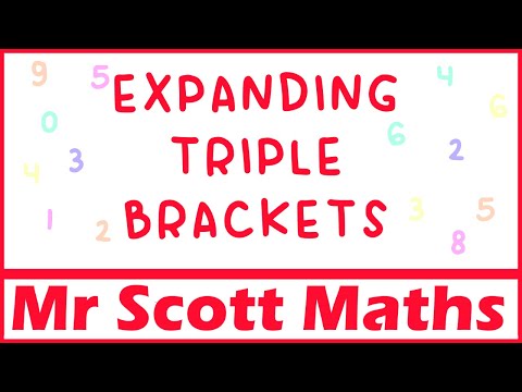 Expanding Triple Brackets | GCSE Maths