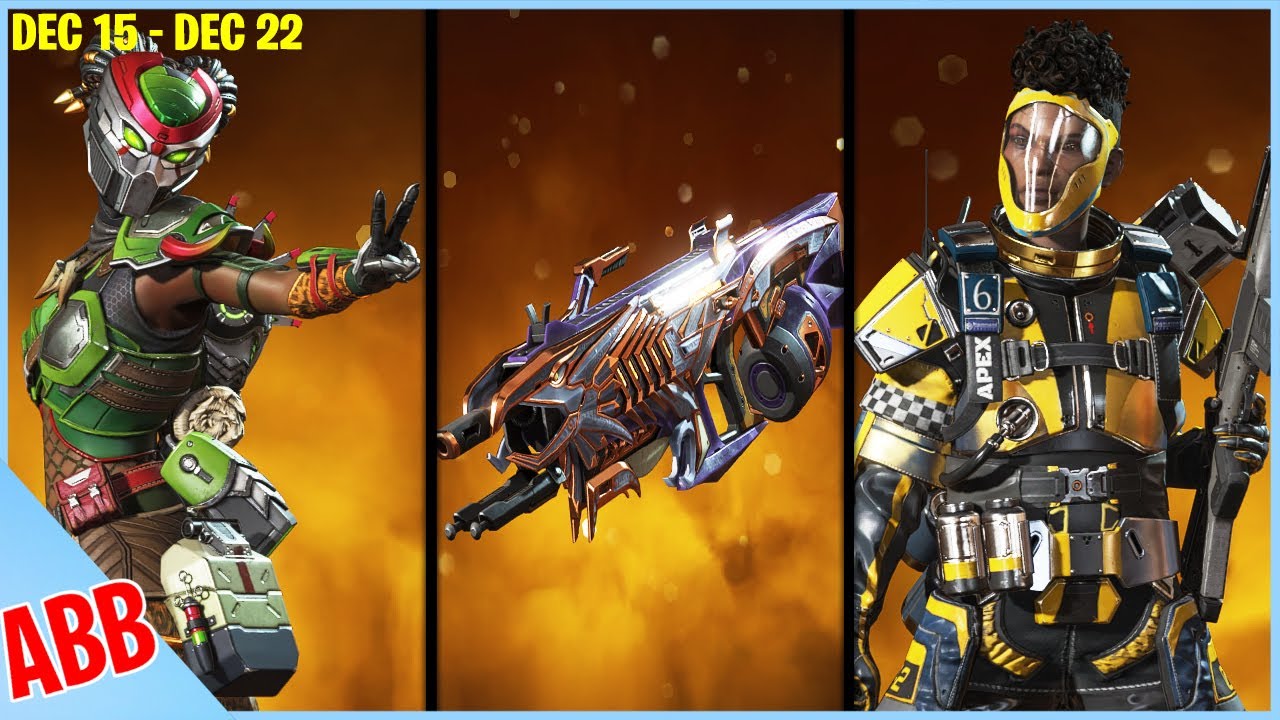 APEX LEGENDS ITEM SHOP TODAY - RAMPAGE & BANGALORE RECOLORS, HEALING ...