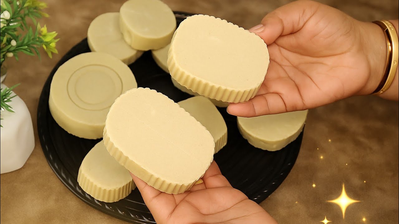 الصابون الصلب بالكووبايه من الزيت المستعمل‼️اغلى الزيت وتعالى الصابون بمكون رهيبه