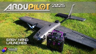 How I setup automatic hand launches in Arduplane (2025)