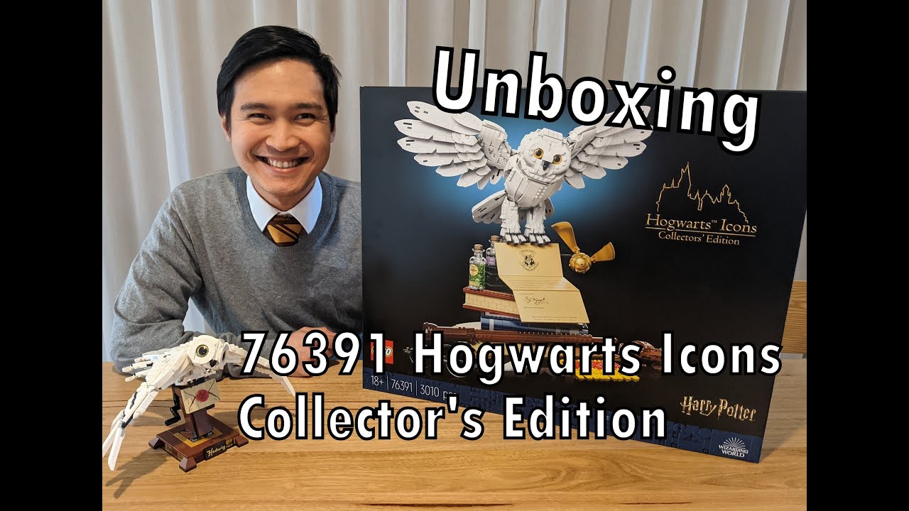 Unboxing the LEGO Harry Potter Hogwarts Icons set - Jay's Brick Blog