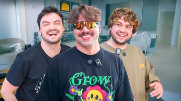 Eu e Brino invadimos a mansão do Felipe Neto só pra julgar mesmo