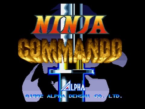 NINJA COMMANDO - ARCADE - LONGPLAY