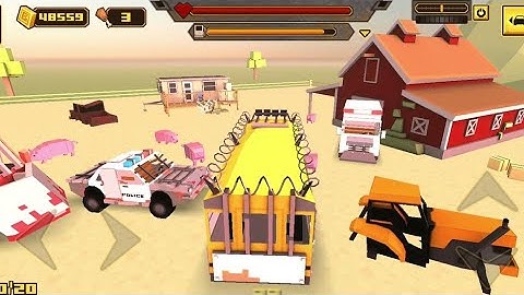 Emergency Call at the Farm | Police and Ambulance came to find suspects in Blockapolypse Zombie City